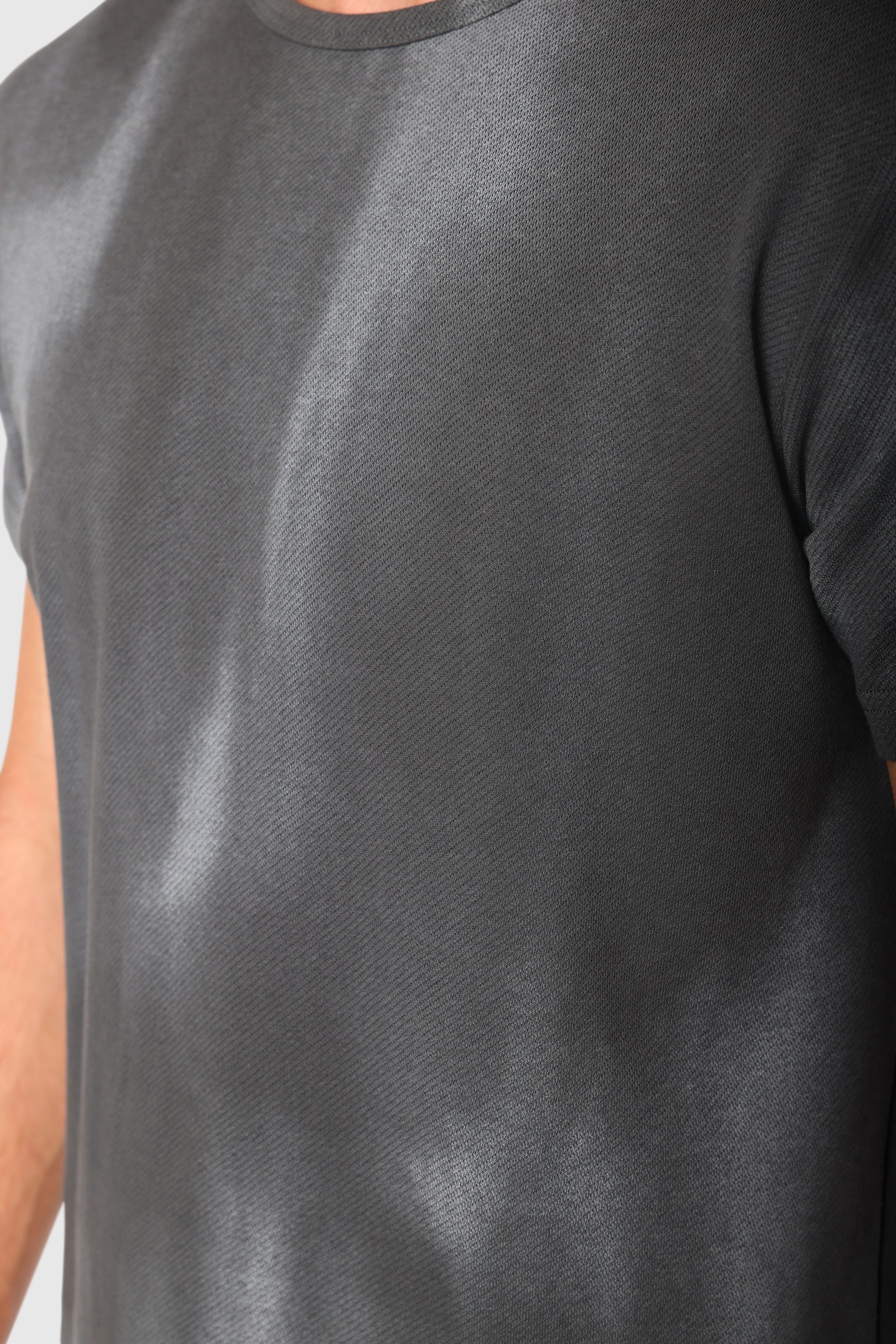 Premium Hardwash Cotton T-Shirt for Men - Soft & Durable Grey Tee - Perfect for Casual Wear, Gym & Everyday Outfits