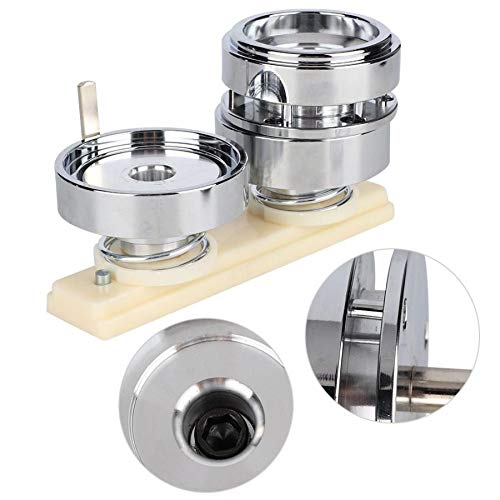 58mm DIY Button Maker Punch Press Machine - Badge Pin Making Mould Kit for Custom Buttons, Pins & Badges | Perfect for Craft Projects, School Events & Promotional Gifts