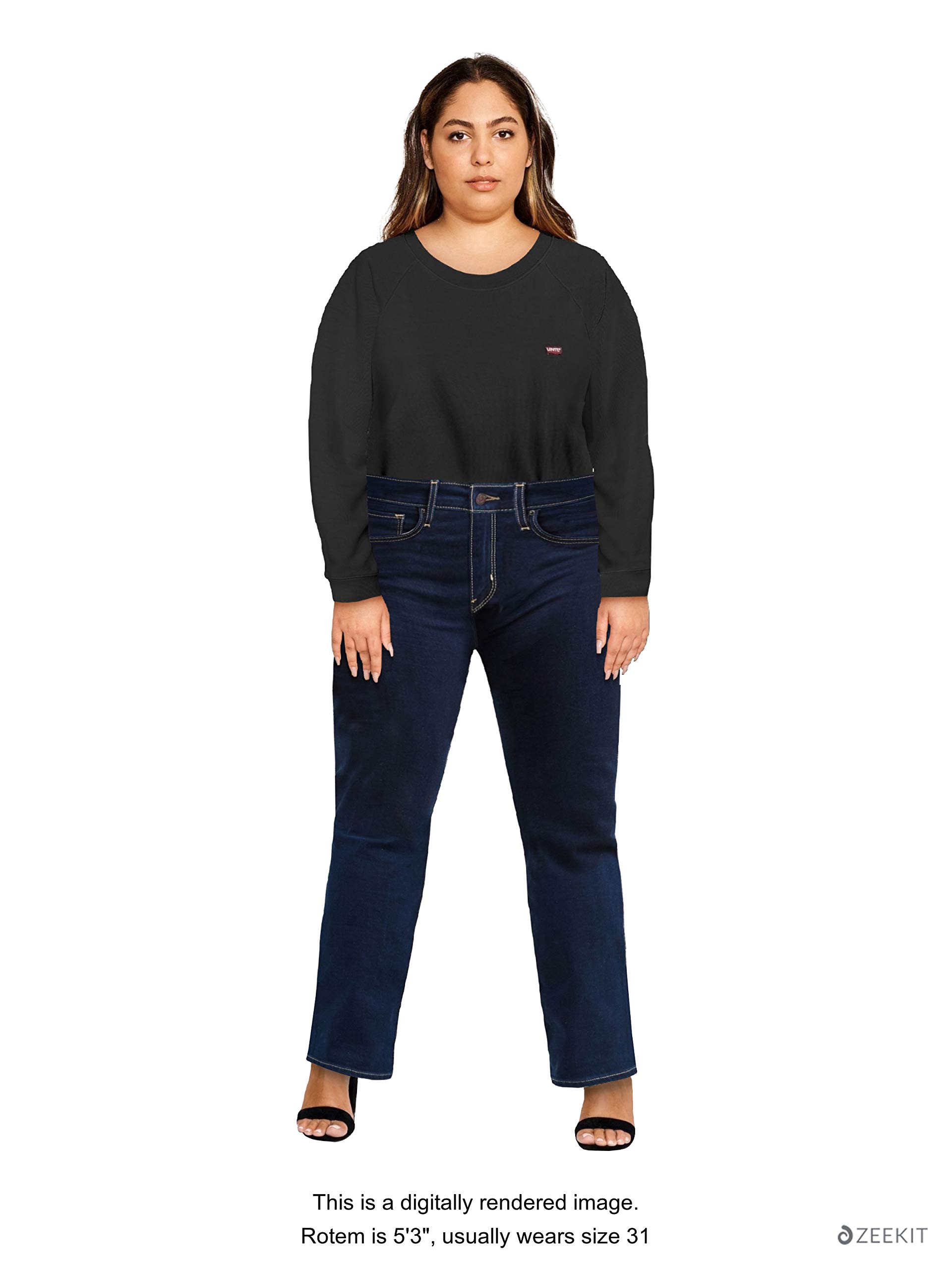 Levi's Women's Straight 505 Jeans - Classic Blue Denim Pants for Casual Wear & Everyday Outfits | Comfortable Mid-Rise Fit for Work, Shopping & Weekend Style