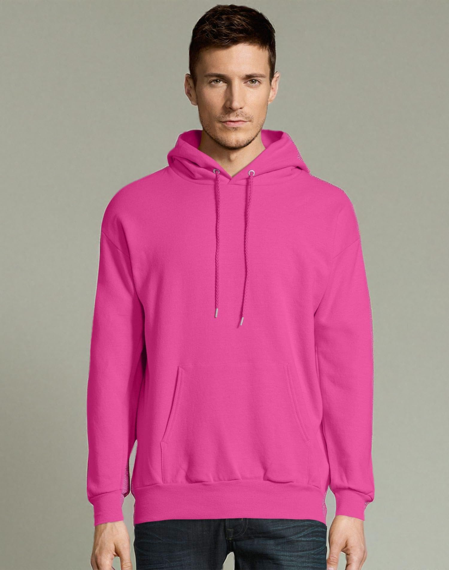 Hanes Men's ComfortBlend Fleece Hoodie - Soft Pullover Sweatshirt for Casual Wear, Gym & Outdoor Activities
