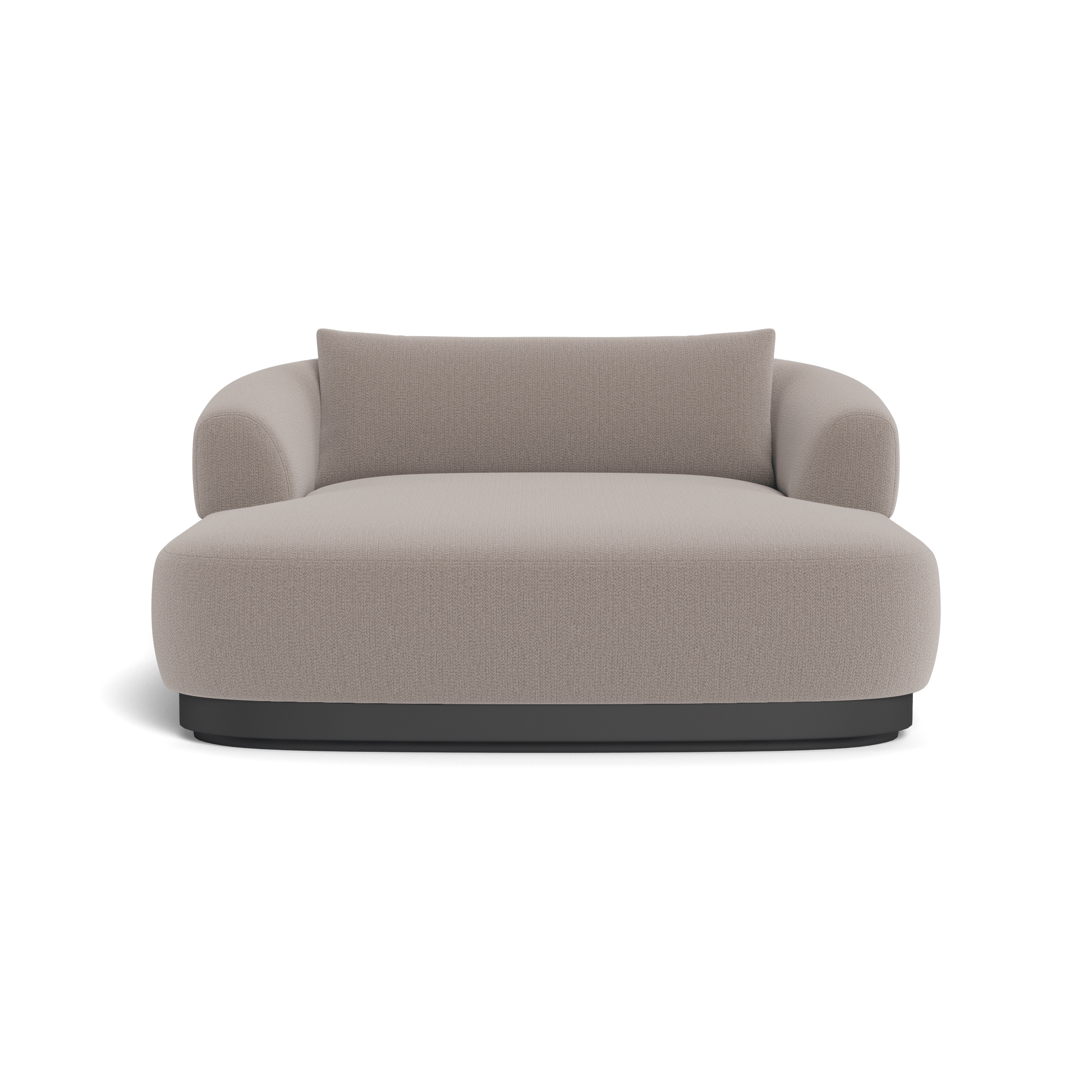 Amalfi Daybed - Modern Outdoor Patio Lounge Bed with Cushions - Perfect for Poolside, Garden, or Backyard Relaxation