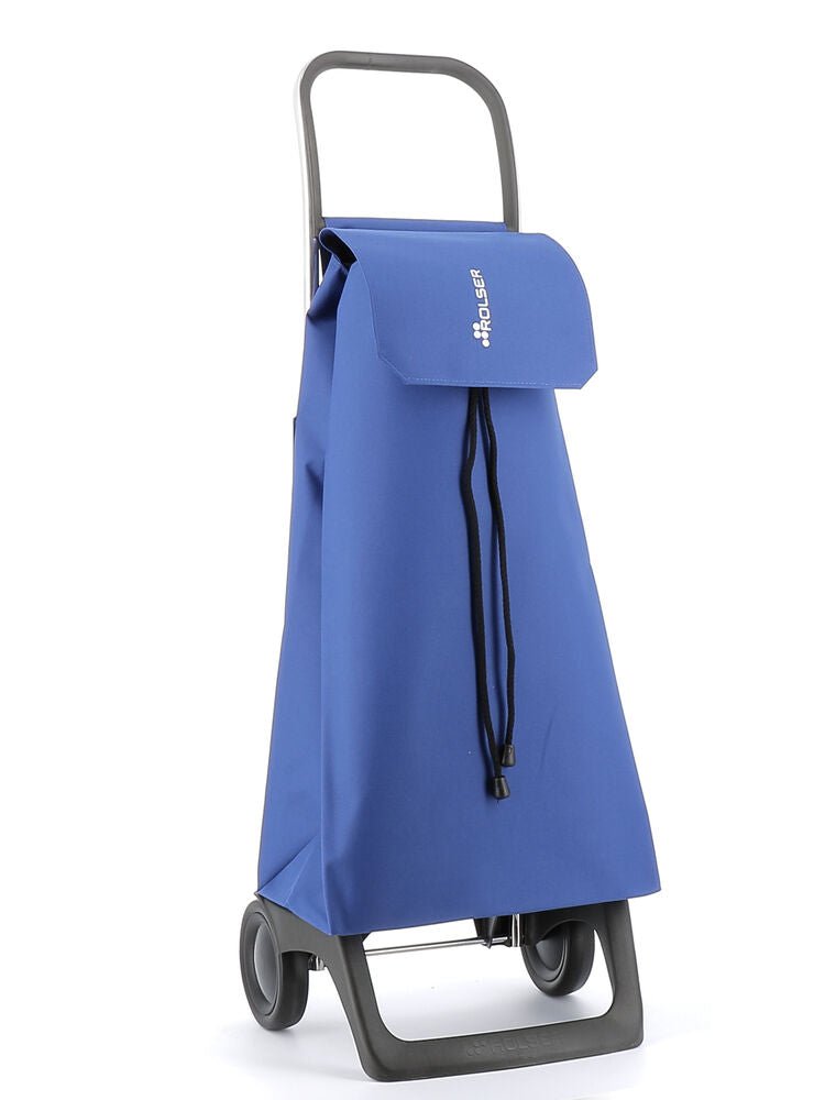 Rolser Jet LN Joy 2 Wheel Shopping Trolley - Lightweight Foldable Grocery Cart for Supermarket, Market & Travel - Perfect for Seniors & Urban Shopping