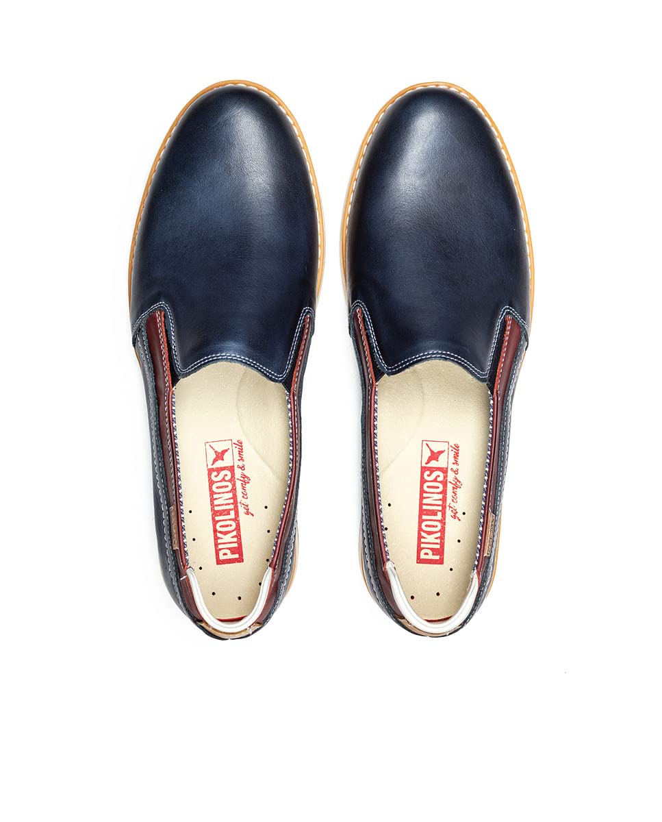 PIKOLINOS Men's Genuine Leather Loafers - Comfortable Slip-On Jucar Shoes for Casual & Office Wear