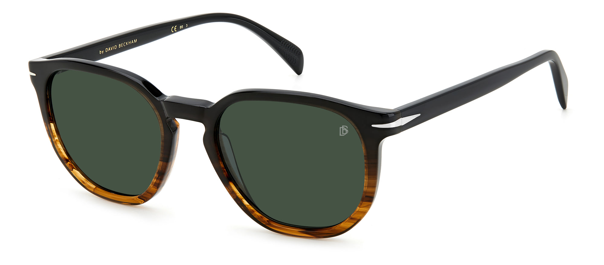 Brown Striped Havana/Green
