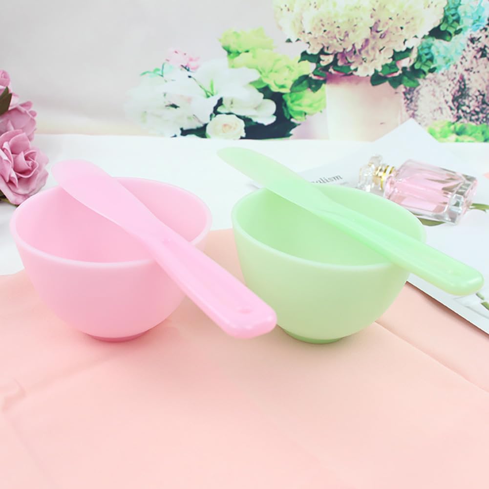 2-Piece Face Mask Mixing Bowl and Spatula Set - Professional Skin Care Mixing Tools for Spa & Facial Treatments - Esthetician Kit for DIY Masks, Creams, and Serums - Perfect for Home Spa, Salon, and Beauty Treatments
