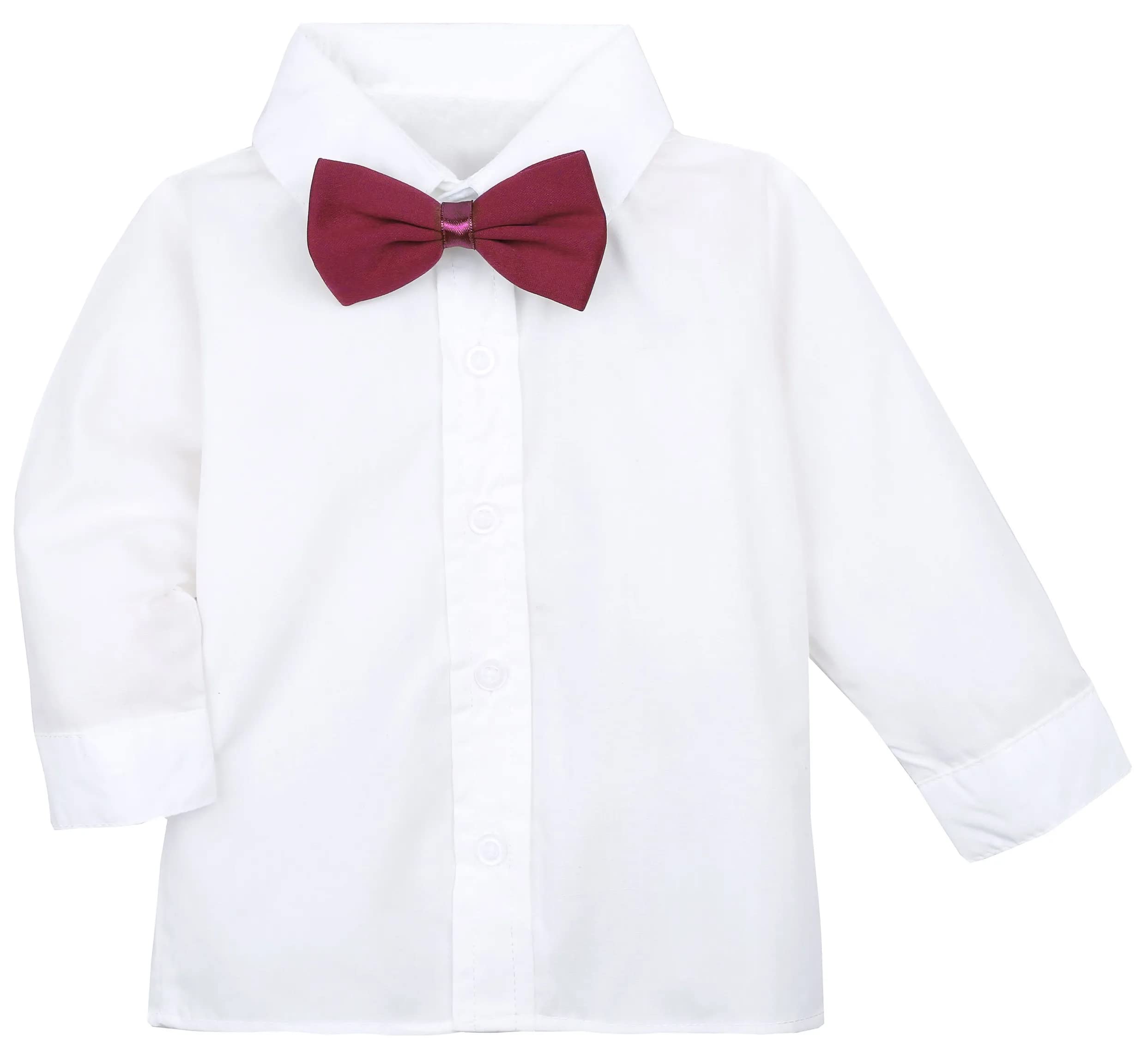 Lilax Baby Boy Gentleman Tuxedo Outfit - 4 Piece Formal Set for Infants | Perfect for Christening, Wedding & Special Occasions