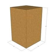 25-Pack 16x16x26 Corrugated Moving Boxes | 32 ECT Heavy Duty Shipping Boxes for Business, Office & Home Use | Perfect for Packing, Storage & Moving Supplies