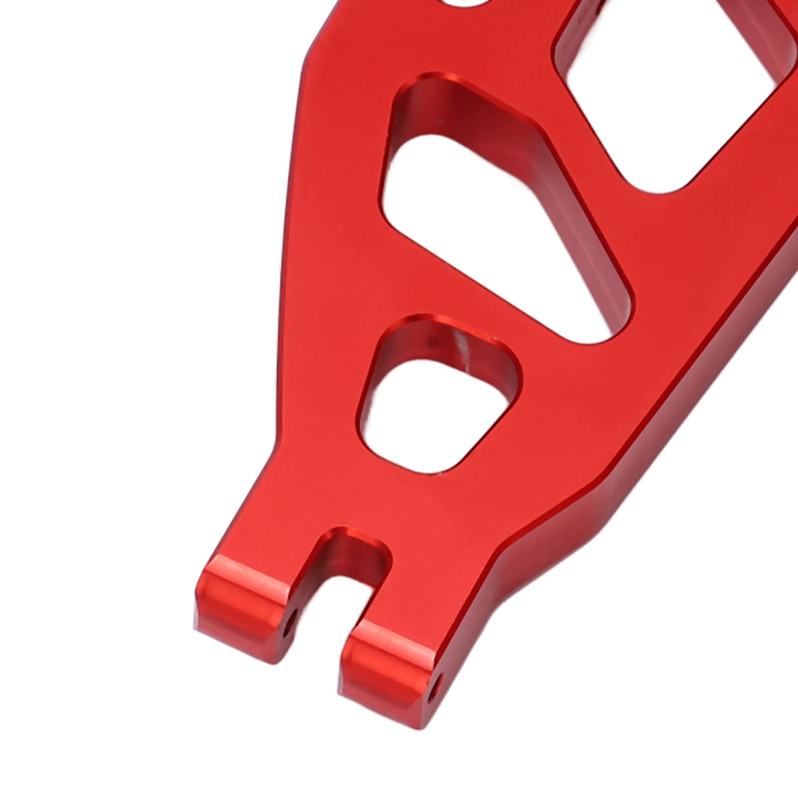 High-Performance Aluminum Alloy RC Rear Suspension Arms - Upgrade Parts for 1/6 Scale REDCAT Shredder RC Cars (Red) | Durable Off-Road Racing & Crawler Accessories