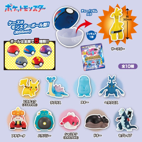 Takara Tomy 1 Inch Mini Figure - Pokemon Paldea Region Collection | Perfect for Kids' Birthday Gifts, Party Favors & Collectors Display