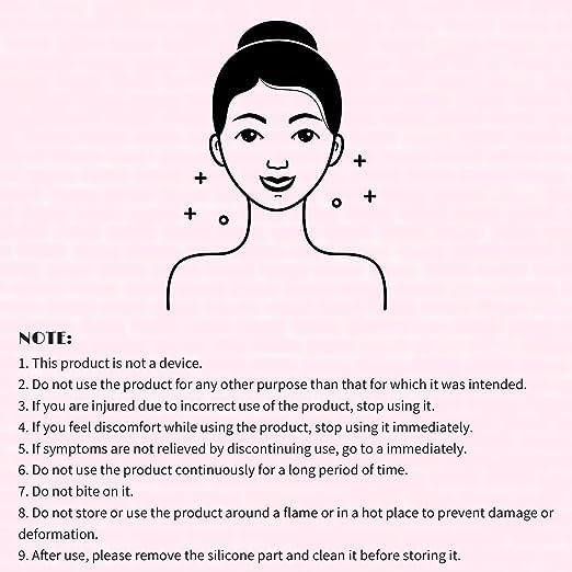 Jaw and Neck Toning Exerciser for Women - Face Lift & Skin Firming Device, V-Shape Double Chin Reducer, Portable Anti-Wrinkle Mouth Exercise Tool for Slimming - Perfect for Home Gym, Travel & Daily Beauty Routine