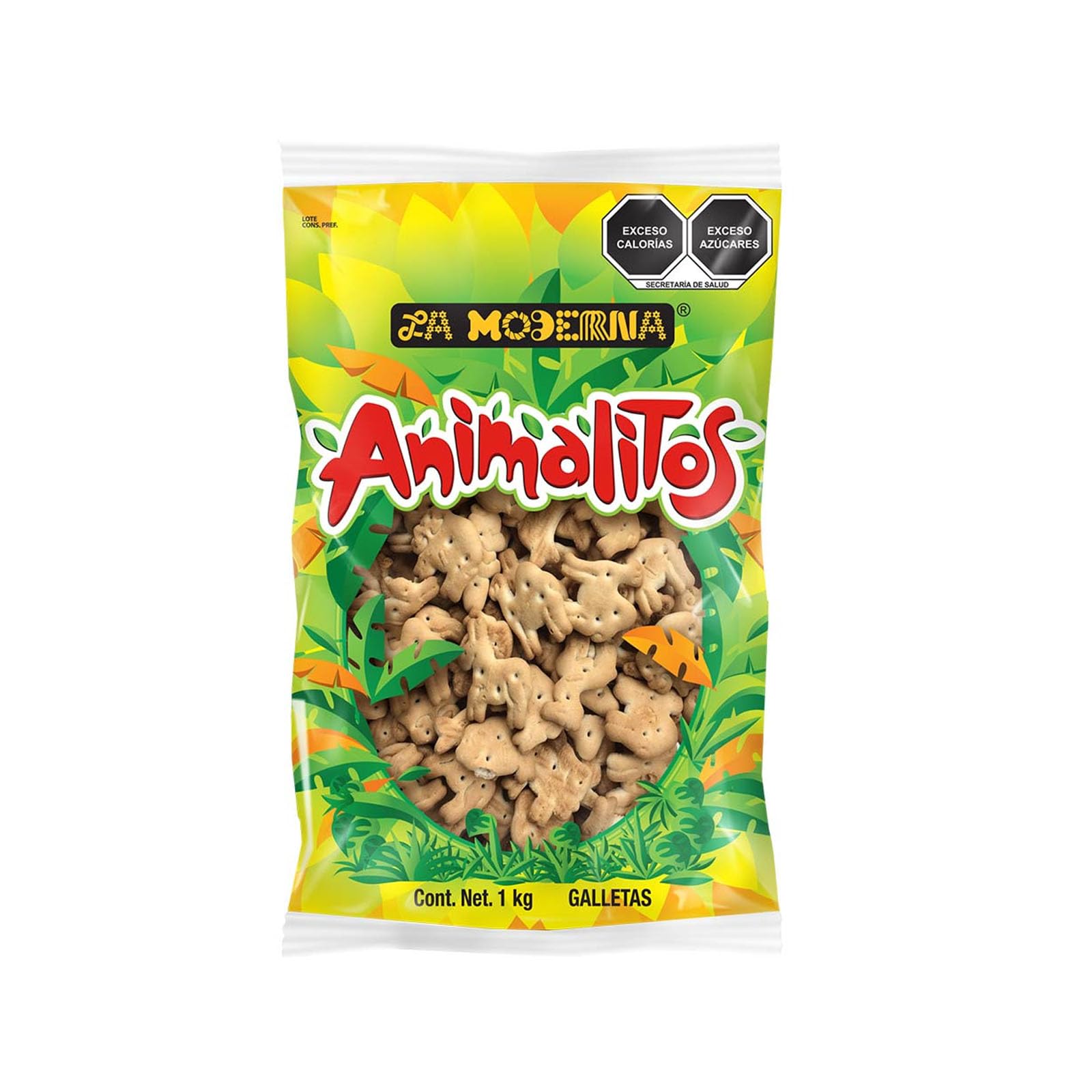 LA MODERNA Animal Crackers - Delicious Sweet Cookies, 14 oz (Pack of 20) - Perfect for Kids Snacks, School Lunches & Party Treats
