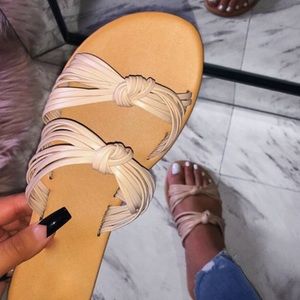 Vanessa Women's White Sandals - Comfortable Summer Casual Shoes for Beach, Walking, and Outdoor Activities