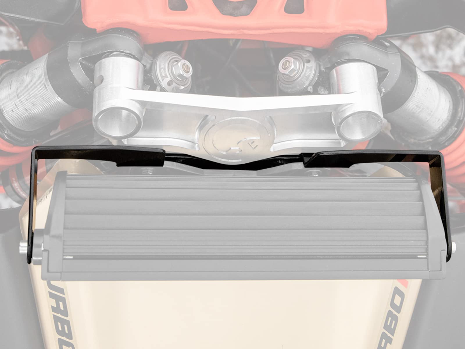 SuperATV Heavy-Duty Shock Tower Light Bar Mount with 12