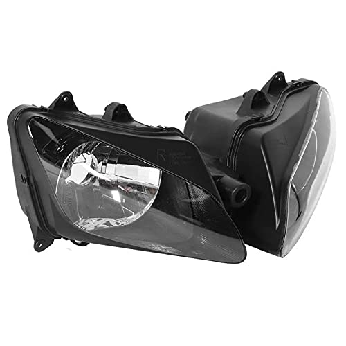Motorcycle Headlight Assembly for Yamaha R1 2000-2001 & YZF1000R - High-Performance Front Headlamp Housing - Perfect for Night Riding and Road Safety