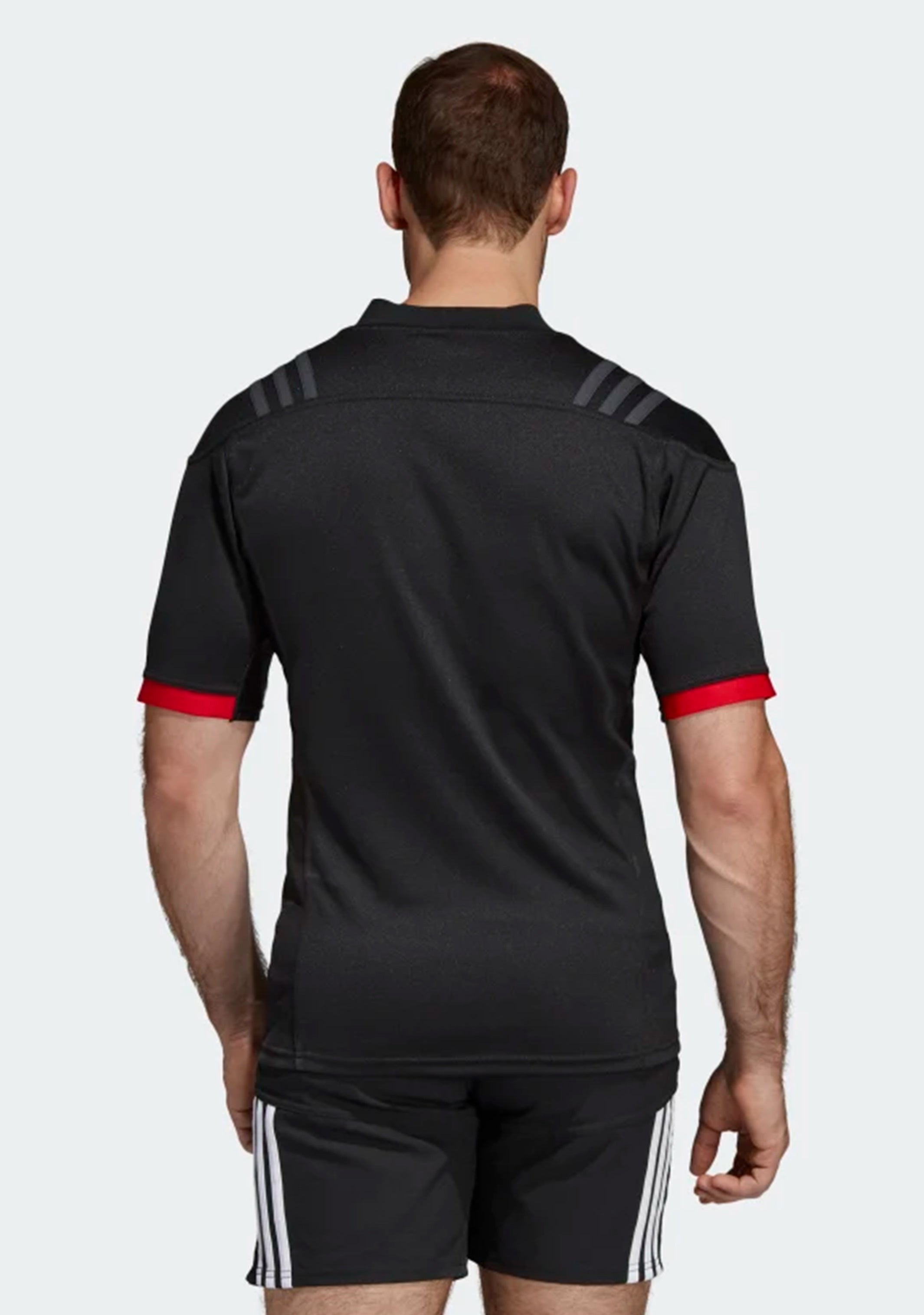 Adidas Men's All Blacks Māori Rugby Jersey - Official Licensed Jersey for Rugby Fans & Sports Enthusiasts - Perfect for Game Day, Fan Events & Collectors
