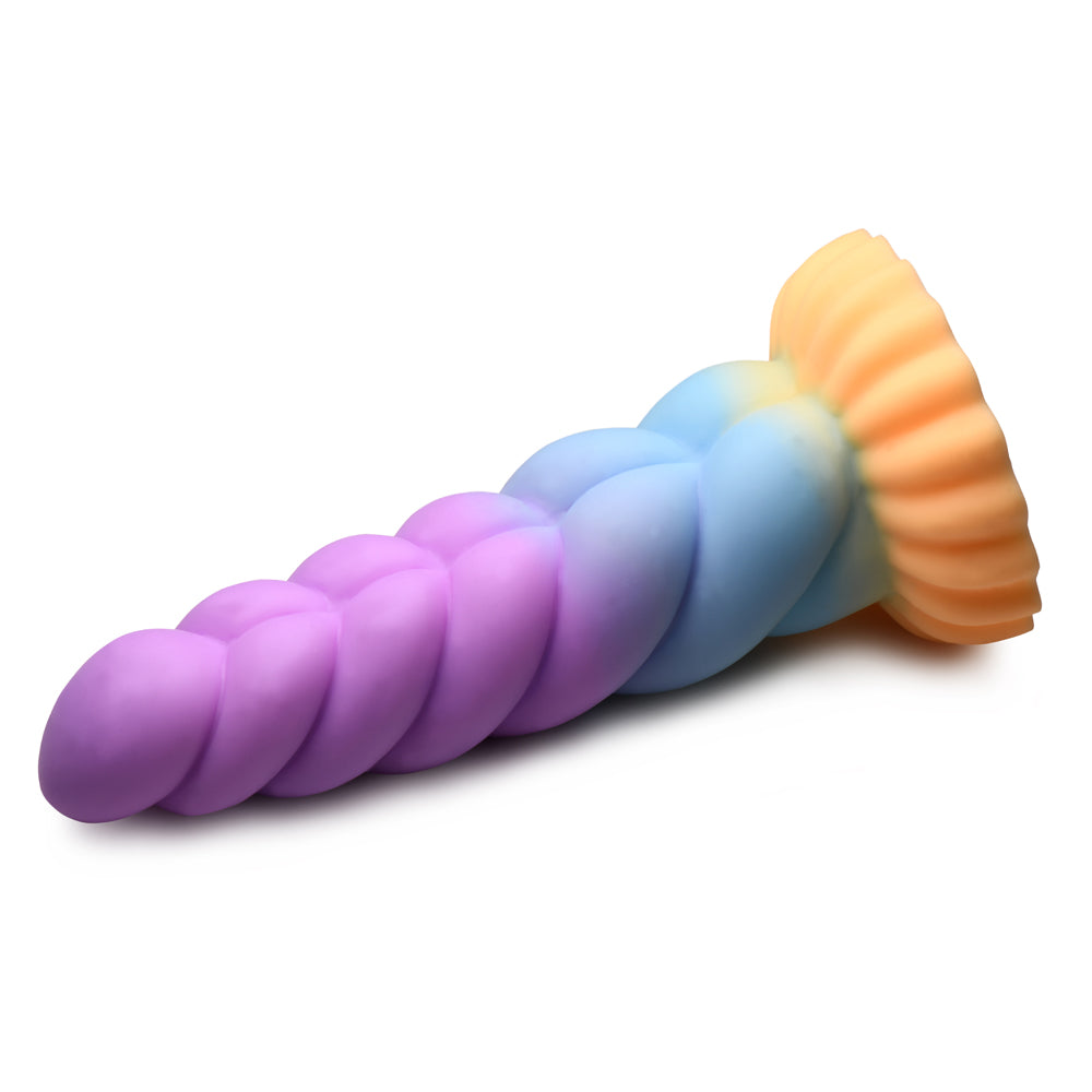 Mystique Silicone Unicorn Horn Dildo - Fantasy Adult Toy for Women & Couples - Perfect for Role Play, Bachelorette Parties & Sensual Exploration