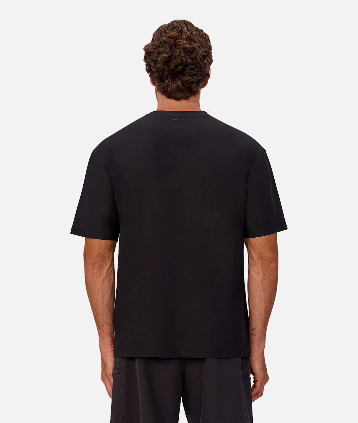 Hamilton Tech Tee - Premium Black Cotton T-Shirt for Men | Comfortable Casual Wear for Work, Gym & Everyday Outfits