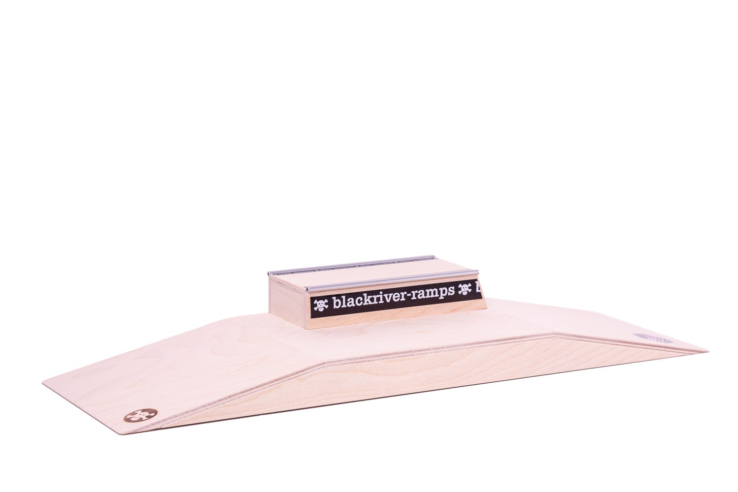 Blackriver Fingerboard Ramps & Funbox - Professional Mini Skateboard Ramps for Fingerboarding Tricks - Perfect for Home, Office & Skatepark Training