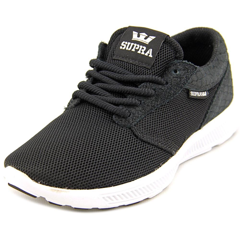 Supra Women's Hammer Run Sneakers - Black & White Athletic Shoes Size 8 | Running, Gym & Casual Wear for Women