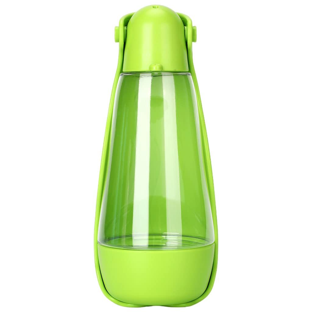 Enakshi Portable Pet Water Bottle with Tray - Leak-Proof Dog & Cat Travel Water Dispenser for Hiking, Camping, and Outdoor Adventures | Durable Pet Supplies for Active Pets