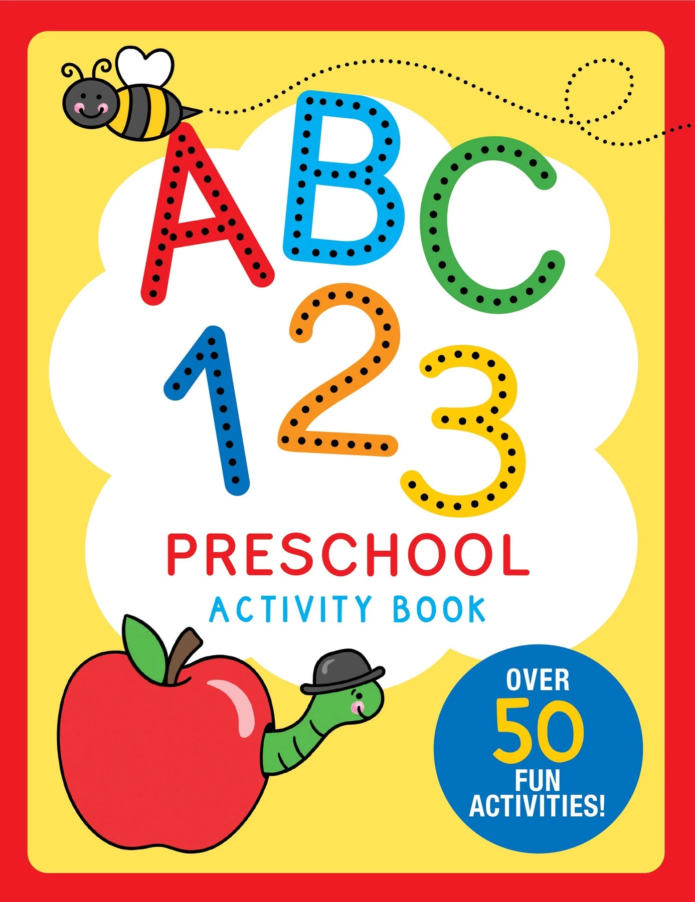 ABC 123 Preschool Learning Activity Book - Alphabet & Number Tracing Workbook for Kids Ages 3-5 - Perfect for Homeschooling, Classroom & Travel Learning Activities