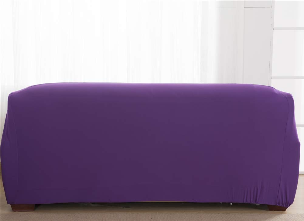 Oncefirst 1-Piece Stretch Sofa Cover - Polyester Spandex Fabric Slipcover for Armchair, Loveseat & Couch (76