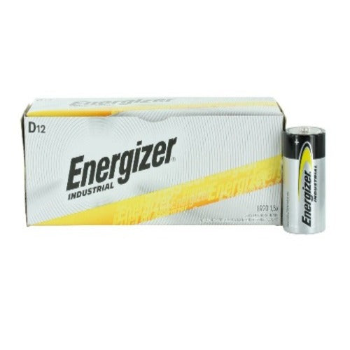 Energizer D Batteries 12-Pack - Long-Lasting Power for Flashlights, Toys, and Emergency Devices | High-Performance Alkaline Batteries