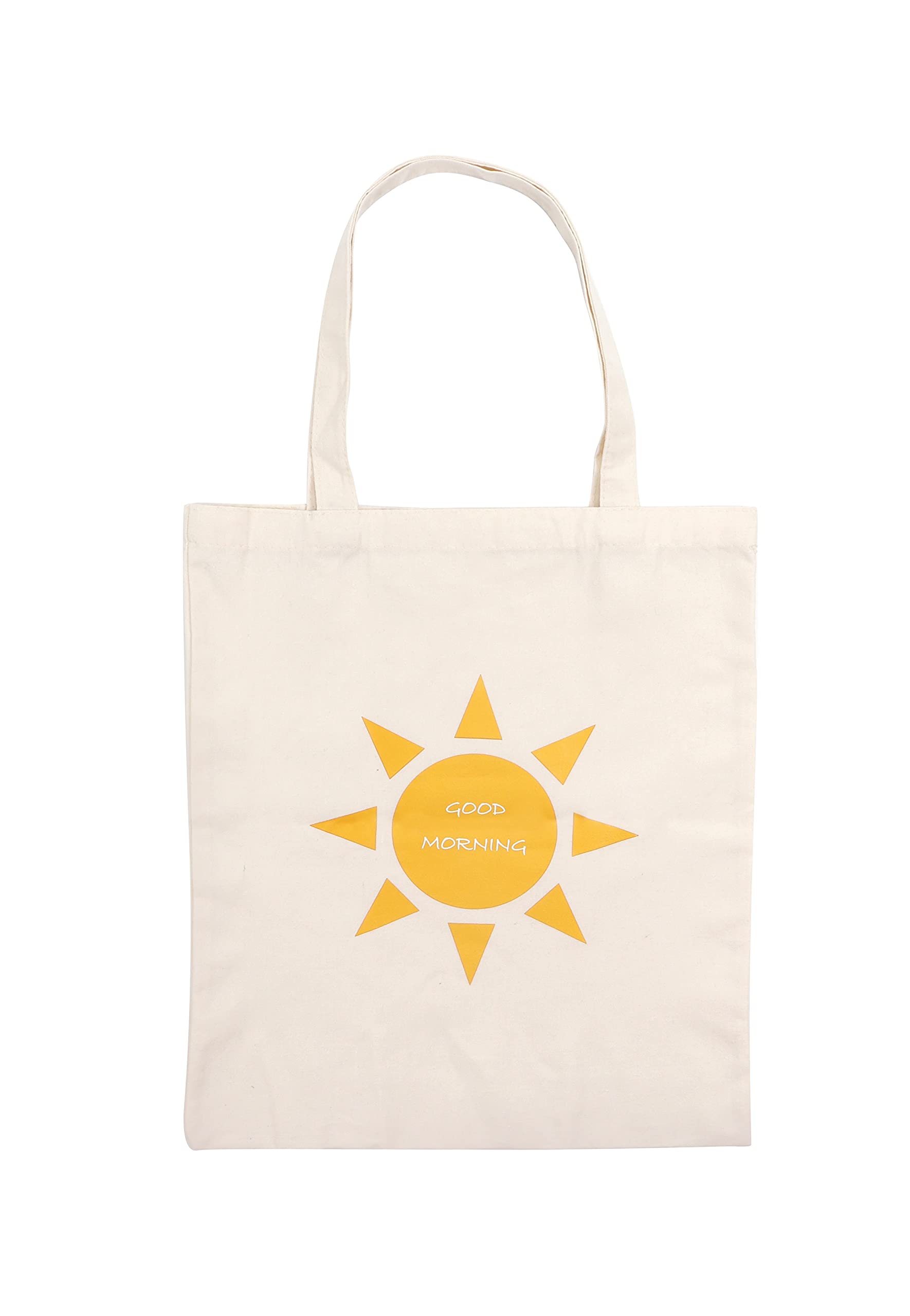 Eco-Friendly Cotton Canvas Tote Bag for Women - Durable & Stylish Reusable Shopping Bag - Perfect for Travel, Beach, Grocery & Daily Use
