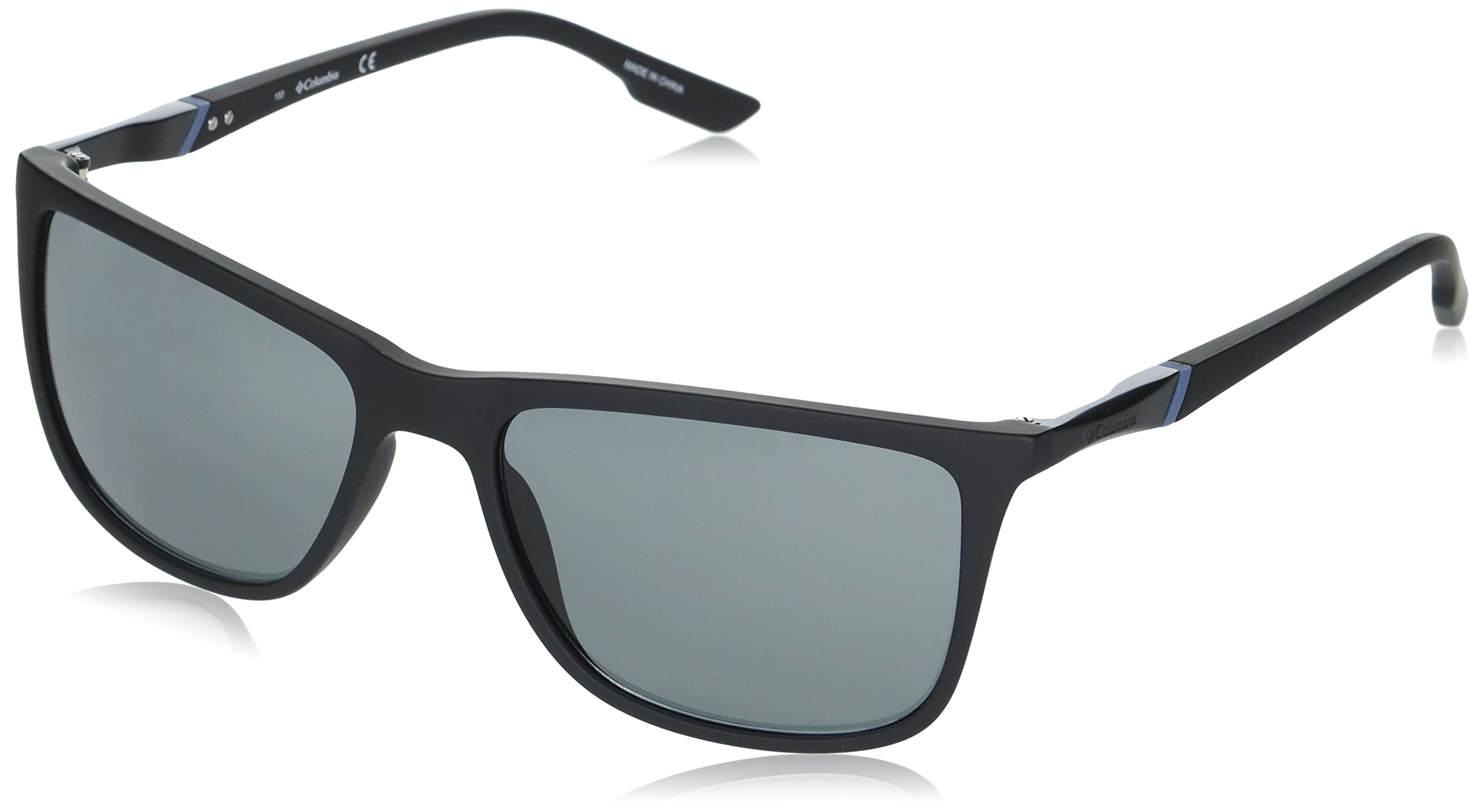 Columbia Men's Modified Rectangle Sunglasses – Polarized UV Protection for Outdoor Sports & Driving