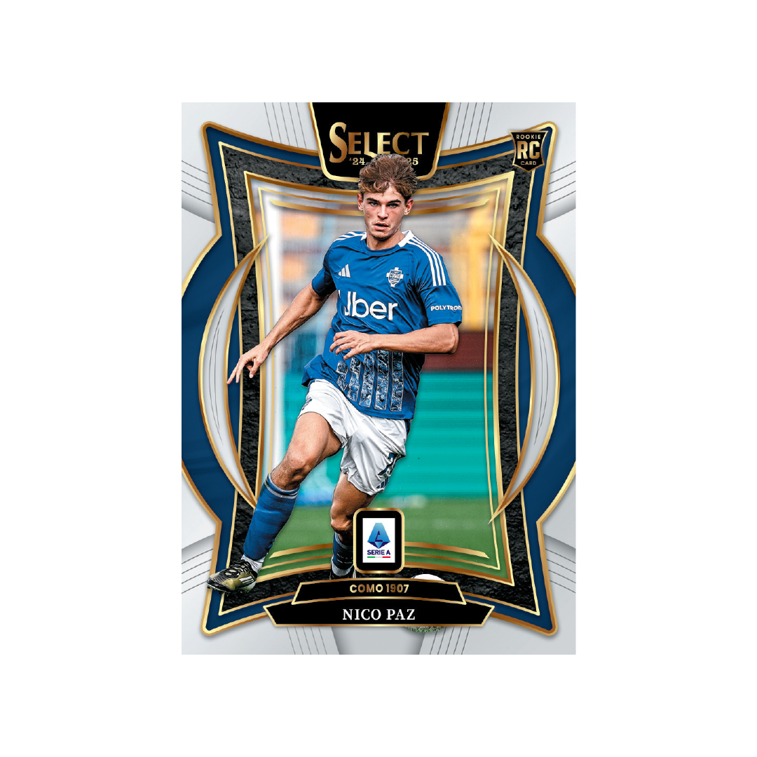 Panini Select Serie A 2024-25 Hobby Box - Authentic Soccer Trading Cards Collection for Collectors & Fans - Perfect for Trading, Gifting & Display