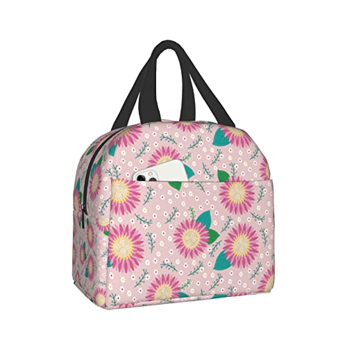 Pink Sunflower Print