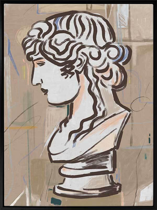 Diana Canvas Art Print - High-Quality Wall Decor for Living Room, Bedroom & Office | Perfect Gift for Home & Office Decor