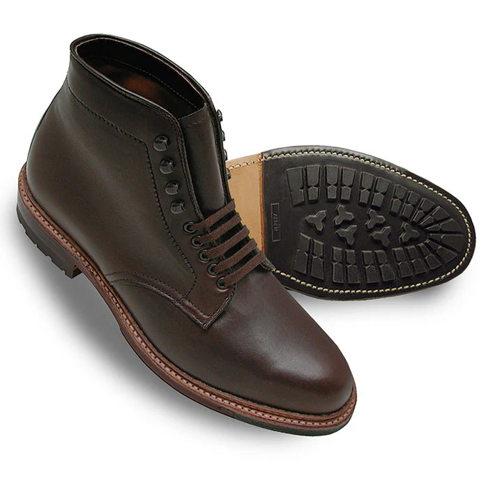ALDEN Plain Toe Boots for Men - Premium Leather Work Boots & Casual Dress Shoes - Perfect for Office, Outdoor & Everyday Wear