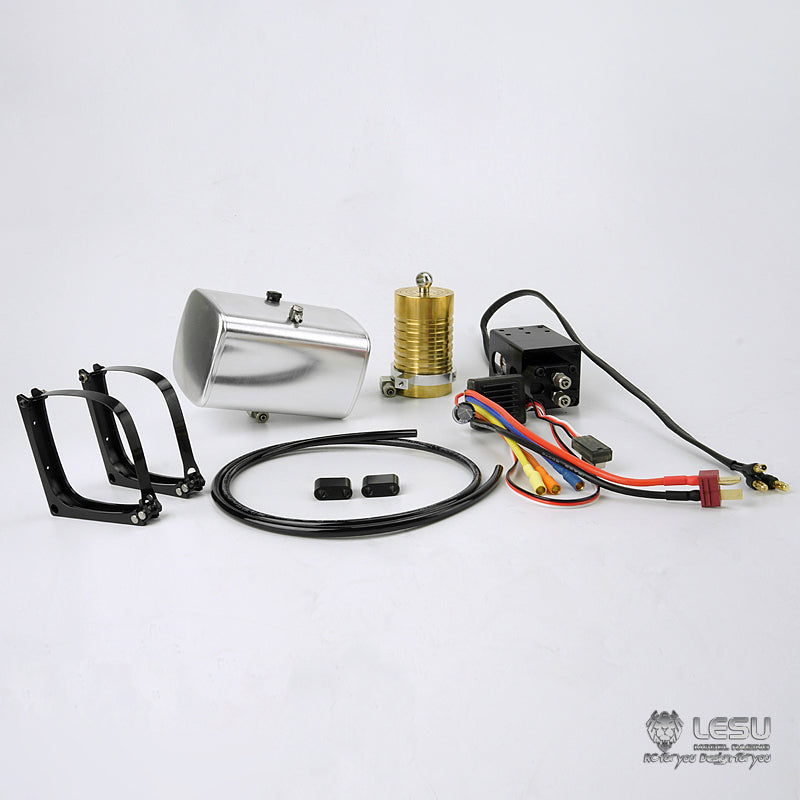 1/14 LESU 4x4 TGS RC Dumper Tractor Truck Metal Hopper Bucket Accessory - Compatible with TAMIYA DIY Model Cars - Perfect for Construction Site Scenes & RC Truck Enthusiasts