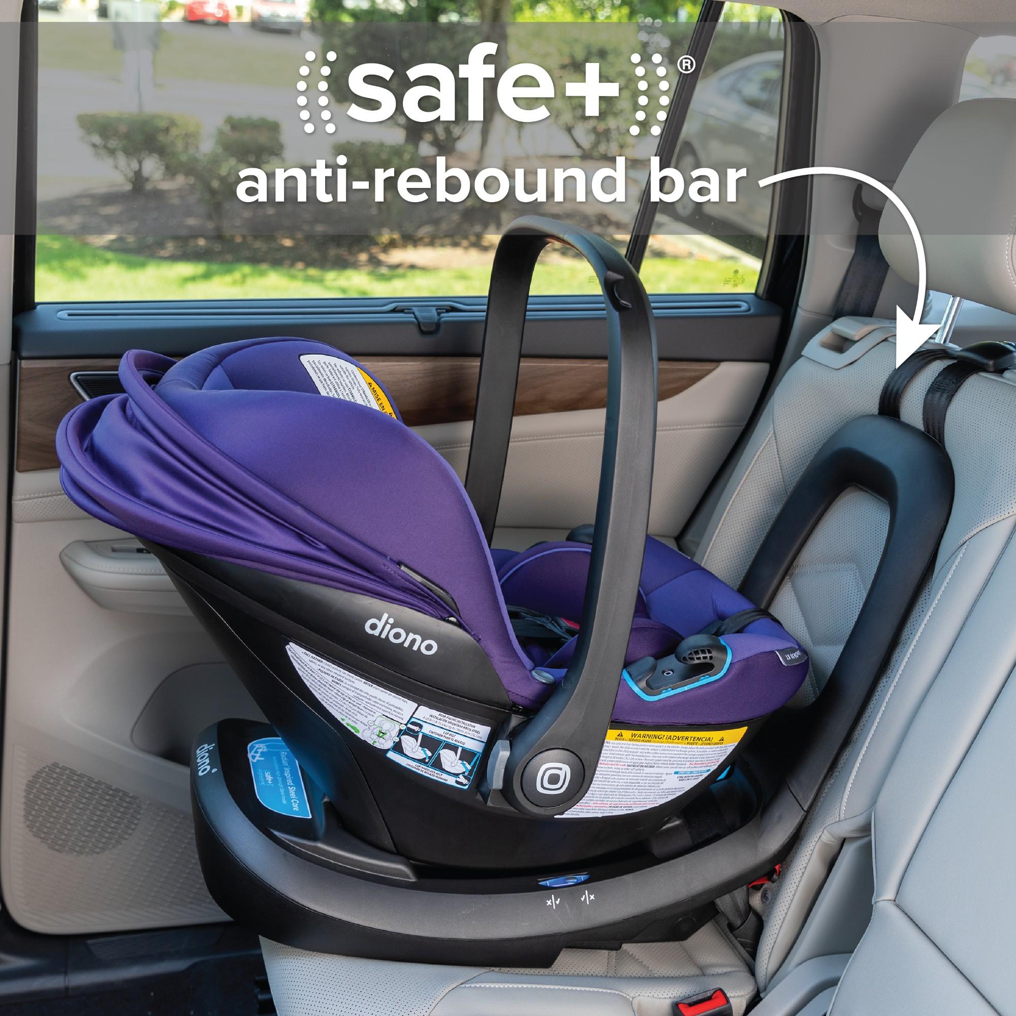 Diono LiteClik 30 RXT SafePlus Infant Car Seat - Lightweight & Safe Baby Car Seat for Newborns to Toddlers | Perfect for Travel, Daily Commute & Family Road Trips