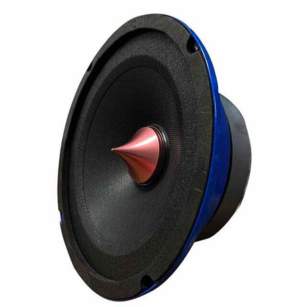 American Bass SQ6B 300W 6.5 Inch Single 8 Ohm Midrange Speaker - High Power Car Audio Mid Bass Driver for Enhanced Sound Quality in Vehicles & Home Theater Systems