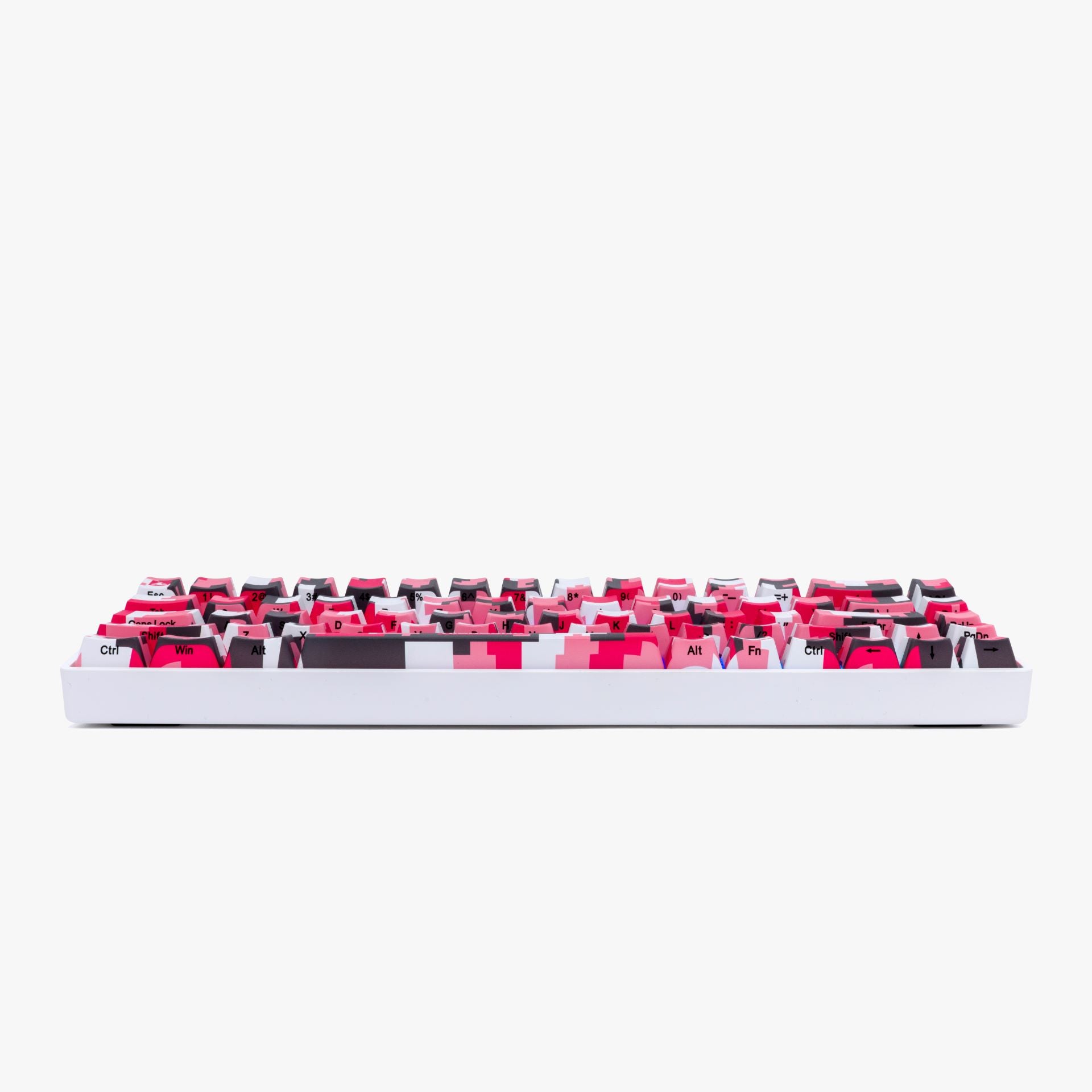 DIGICAMO Basecamp 65 Mechanical Gaming Keyboard - Pink | Compact 65% Layout, RGB Backlit, Wired USB-C | Perfect for Gaming, Office & Typing Enthusiasts