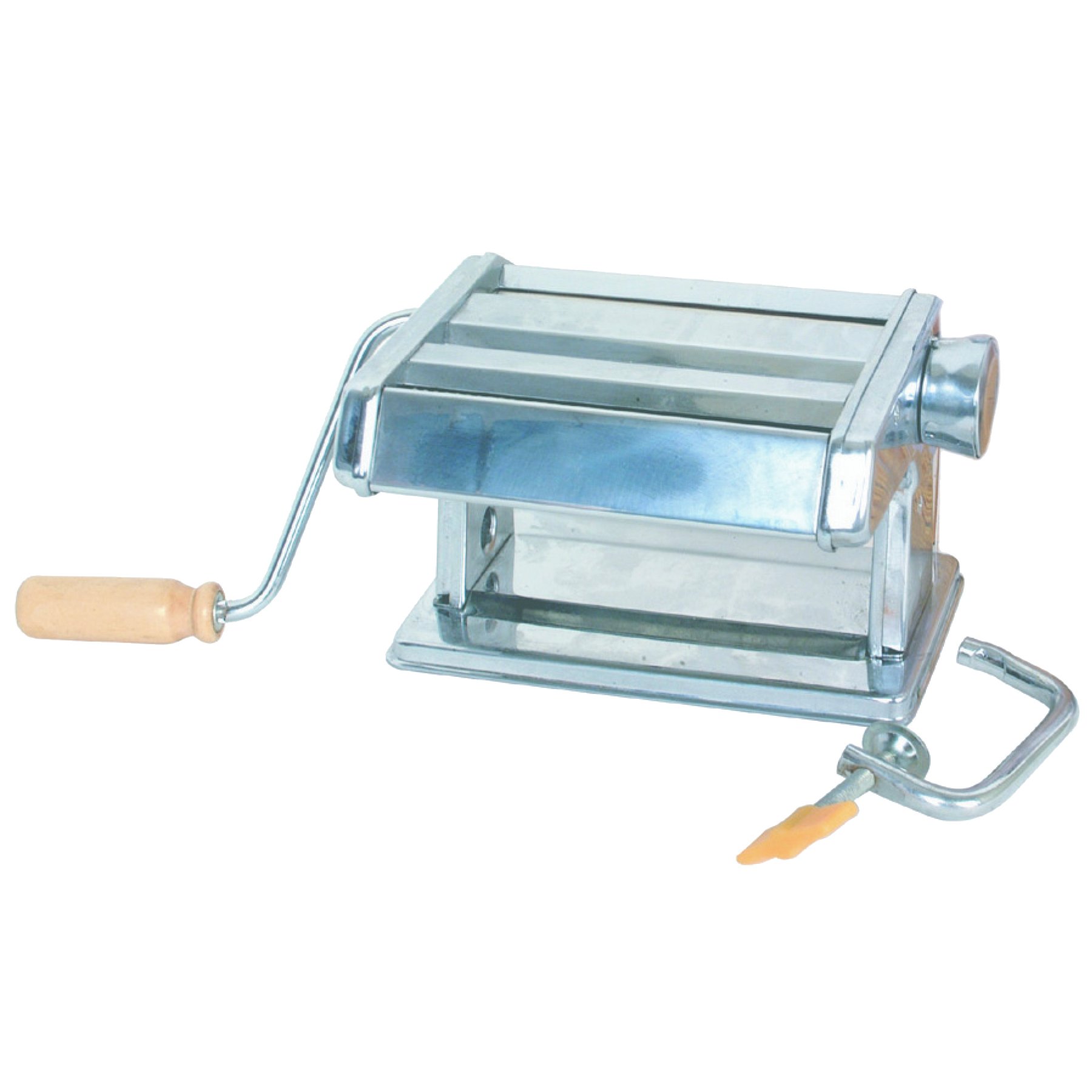 Excellente 849851006065 Manual Pasta Maker Machine - Hand Crank Noodle Press for Homemade Pasta, Dumplings & Ramen - Perfect for Italian, Asian & Home Kitchen Cooking