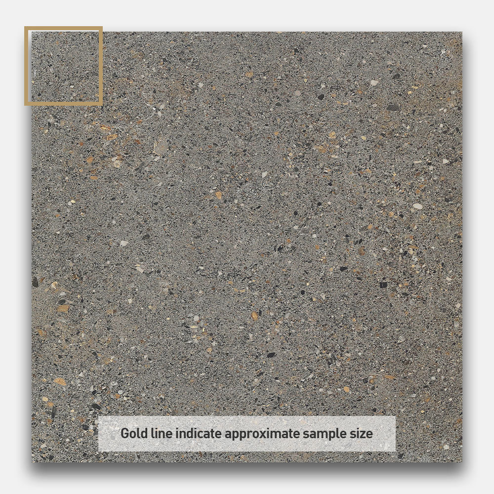 Premium Atlanta Dark Grey 600x600 Lappato Porcelain Tile - Matte Finish Floor & Wall Tile for Modern Kitchens, Bathrooms & Living Spaces