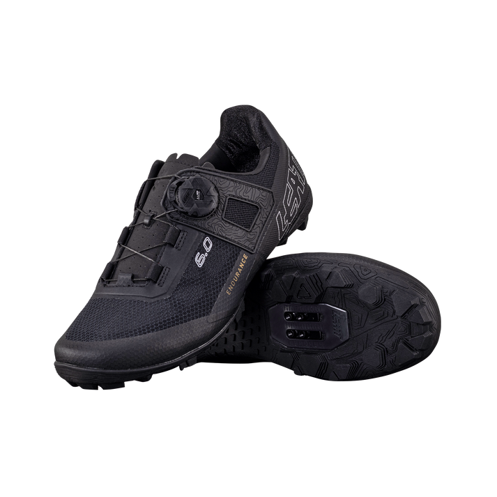 LEATT Men's ProClip 6.0 Endurance MTB Shoes 2025 - Lightweight Cycling Shoes for Mountain Biking & Trail Riding