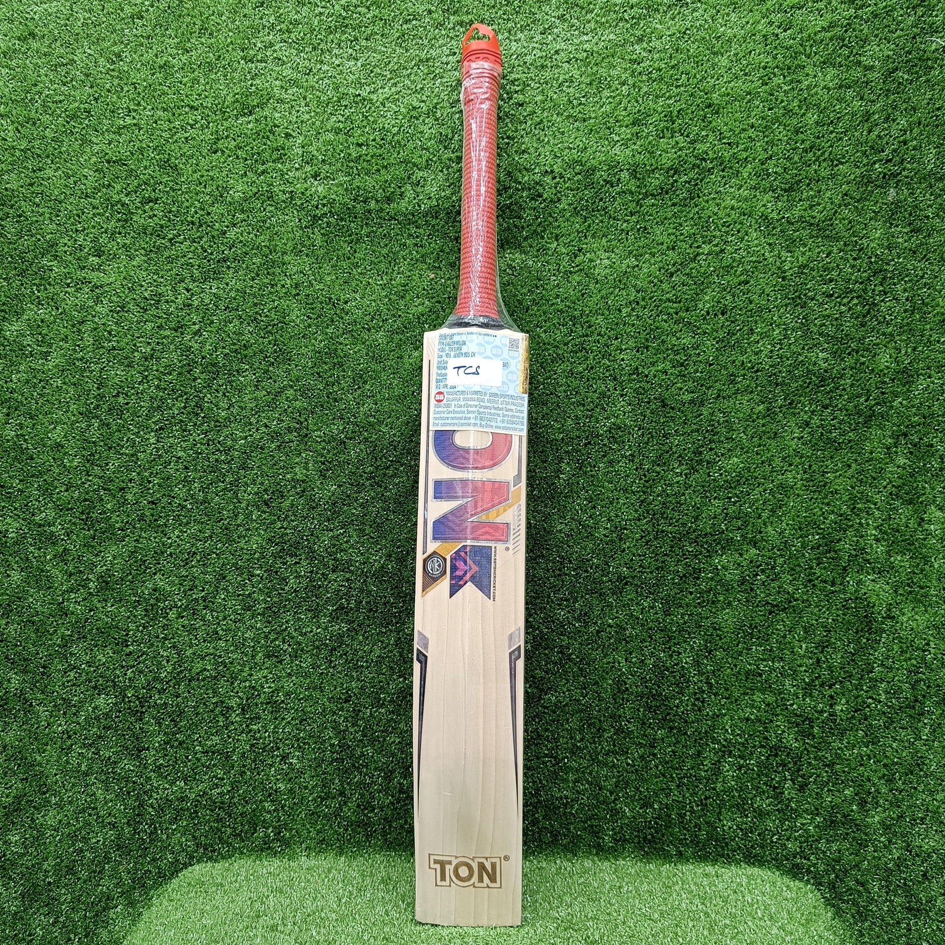 Premium SS Ton Super Junior English Willow Cricket Bat for Youth - Perfect for Training, Matches & Junior Cricket Leagues