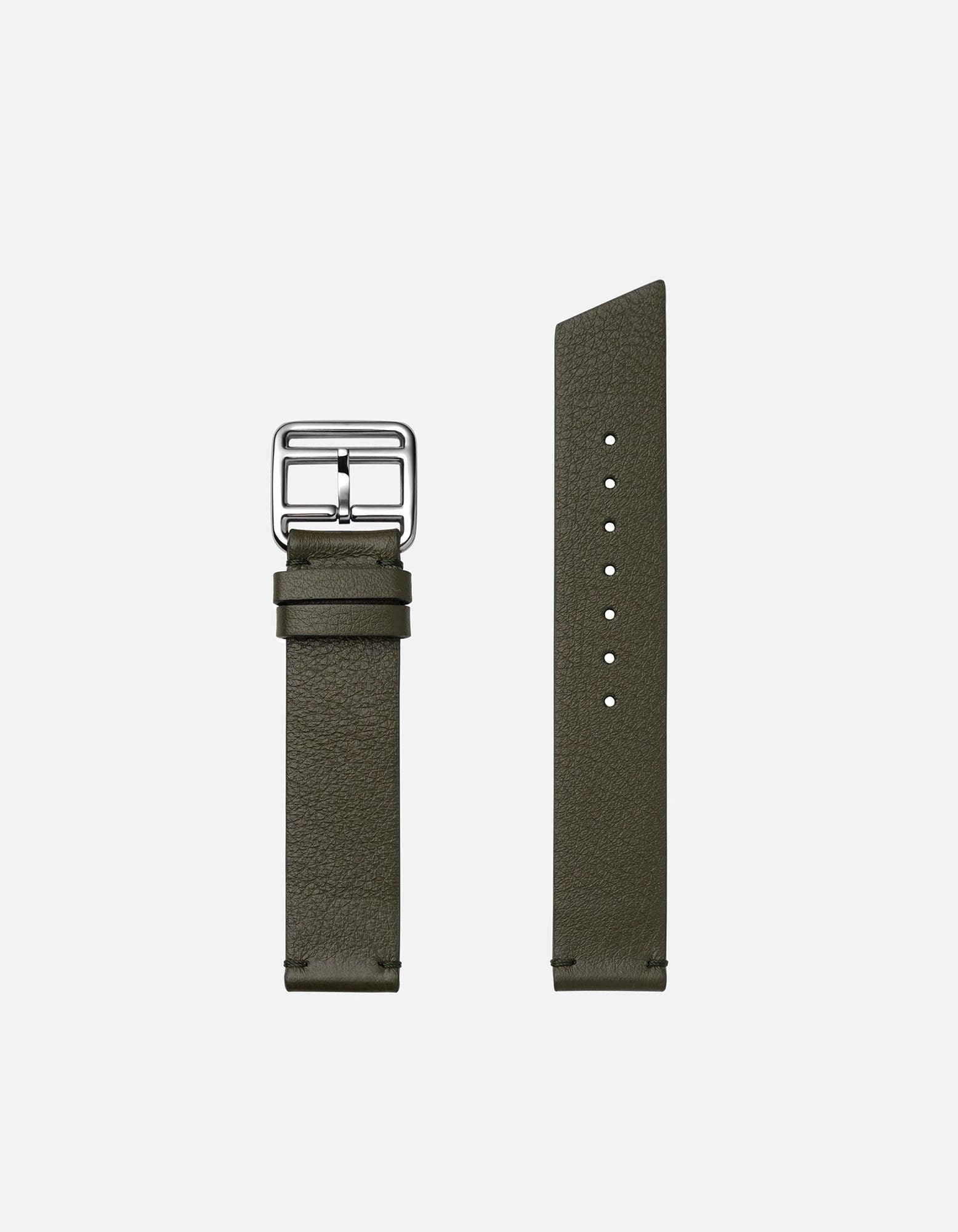 Premium Genuine Leather Replacement Watch Band - Adjustable & Comfortable for Men & Women - Perfect for Dress Watches, Business & Casual Wear