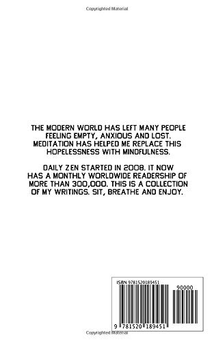 Daily Zen - Premium Meditation Cushion for Yoga & Mindfulness Practice - Perfect for Home, Office & Studio Relaxation