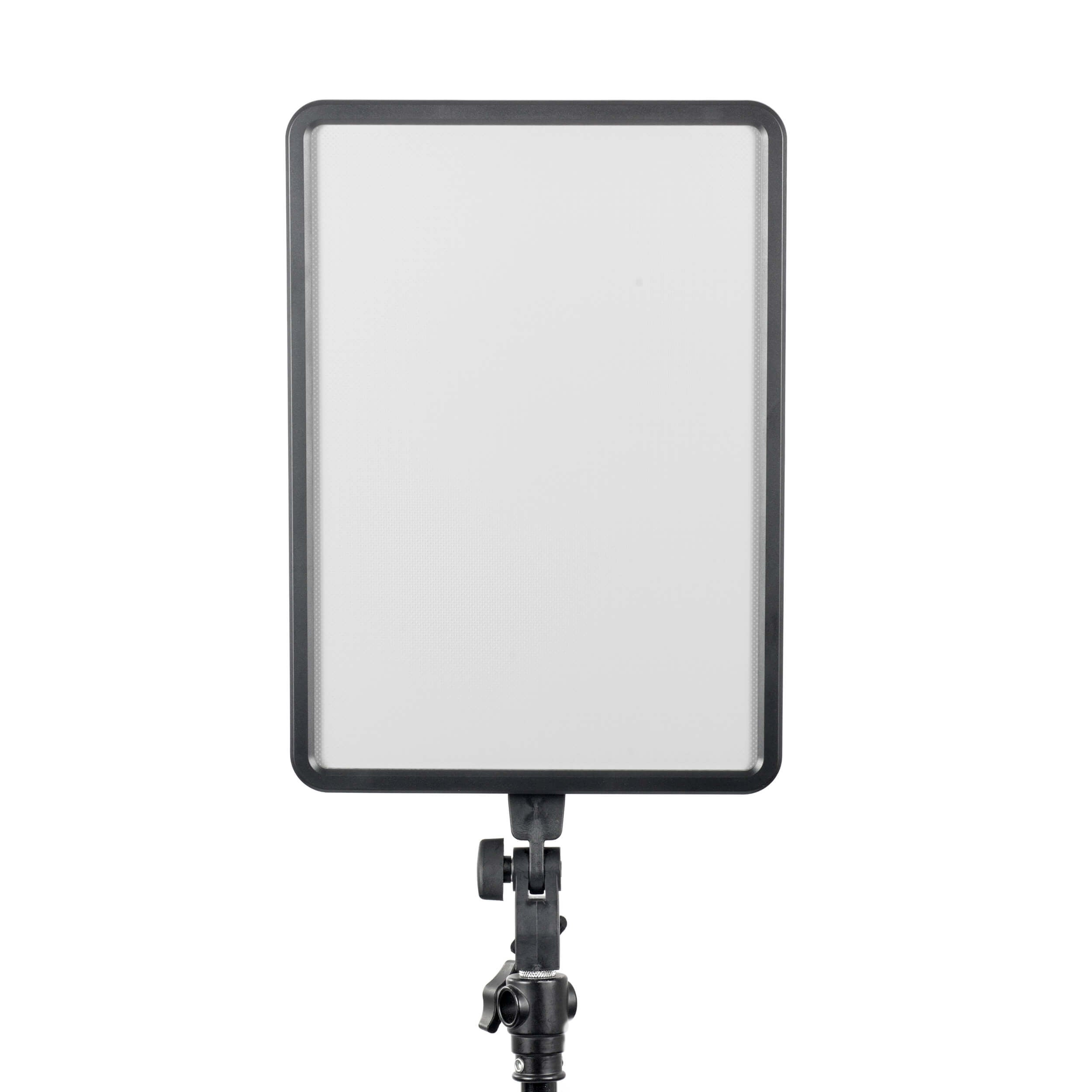 GLOWPAD350D Edge Lit LED Panel with Table Stand Mount Kit - Energy Efficient Backlight for Home Office, Gaming & Studio Lighting