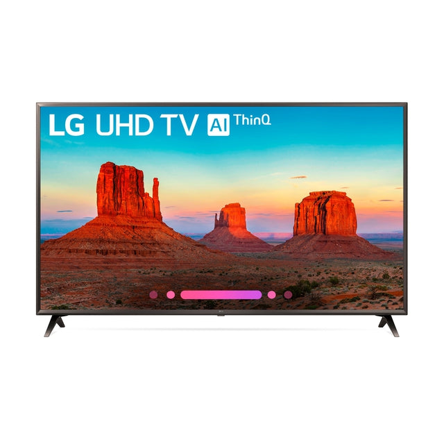 LG 55 Inch 4K UHD Smart LED TV with HDR and AI ThinQ (55UK6300) - Perfect for Home Theater, Gaming, and Streaming Entertainment