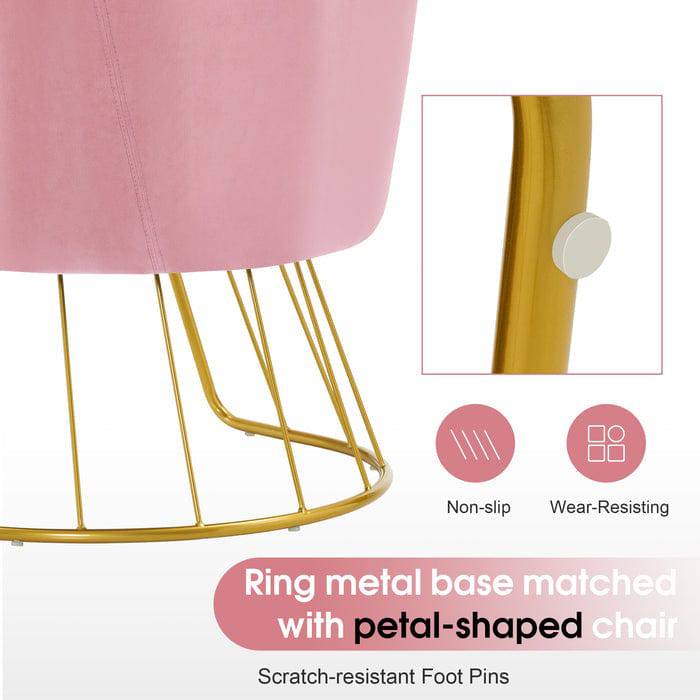 Premium Camelia Manicure Pedicure Salon Chair - Ergonomic Beauty Spa Styling Chair for Nail Salon, Massage & Hair Salon - Perfect for Professional & Home Use