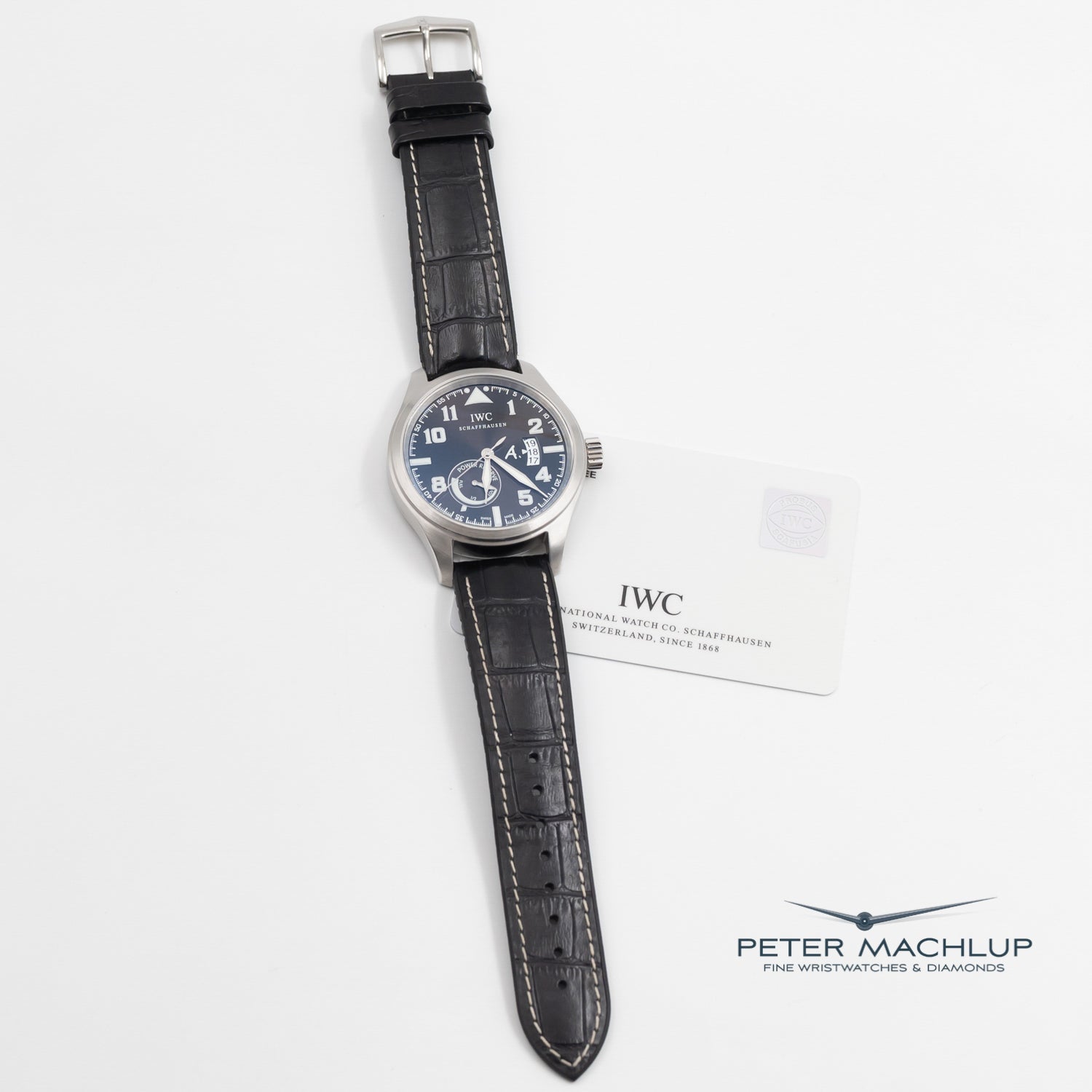 IWC Pilot Watch Antoine de Saint Exupéry Edition - Luxury Swiss Automatic Chronograph for Men - Perfect for Aviation Enthusiasts & Professional Pilots