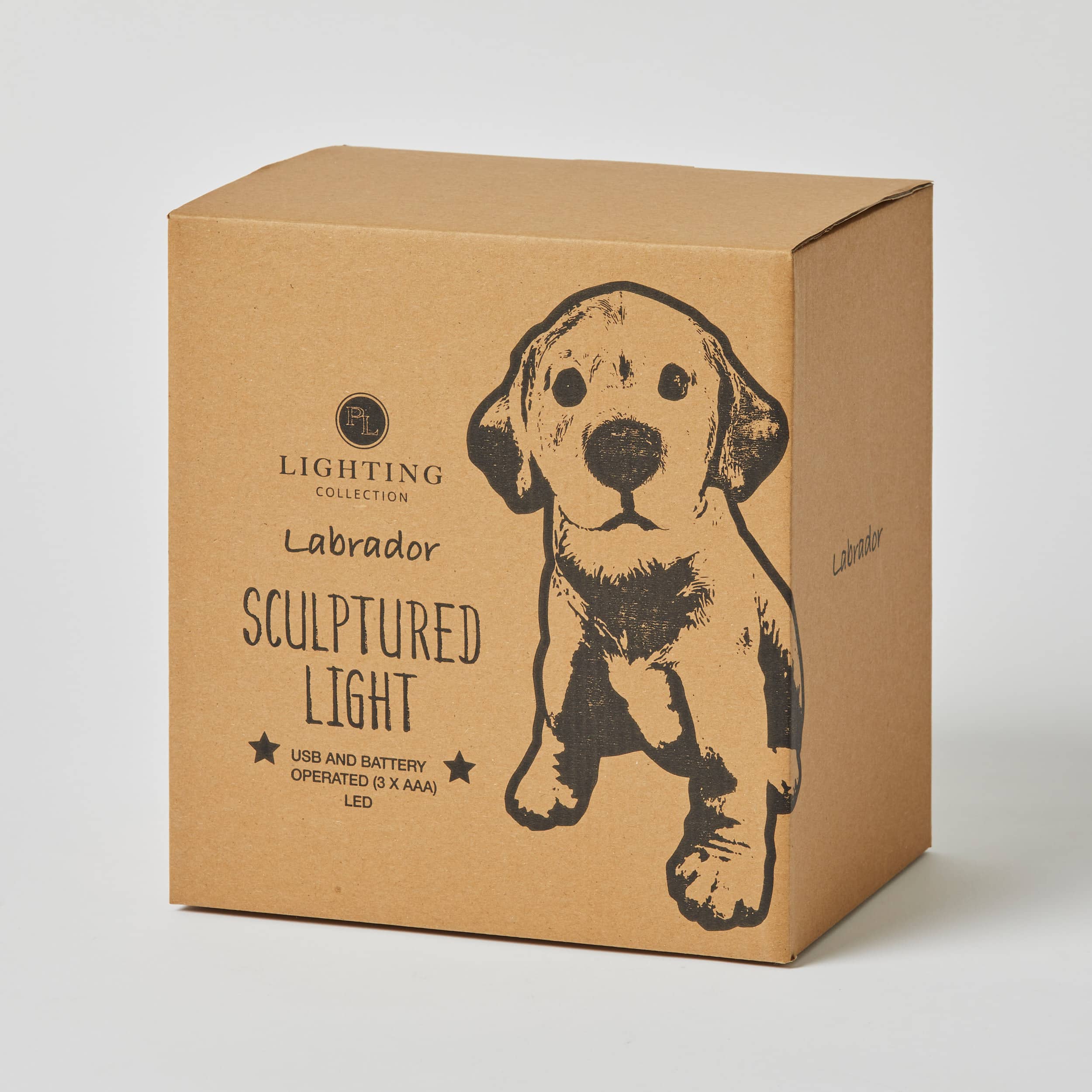 Jiggle & Giggle Labrador Night Light for Kids - Cute Dog-Shaped Nursery Lamp with Soft Glow for Bedtime, Baby Room Decor & Children's Bedside Nightlight