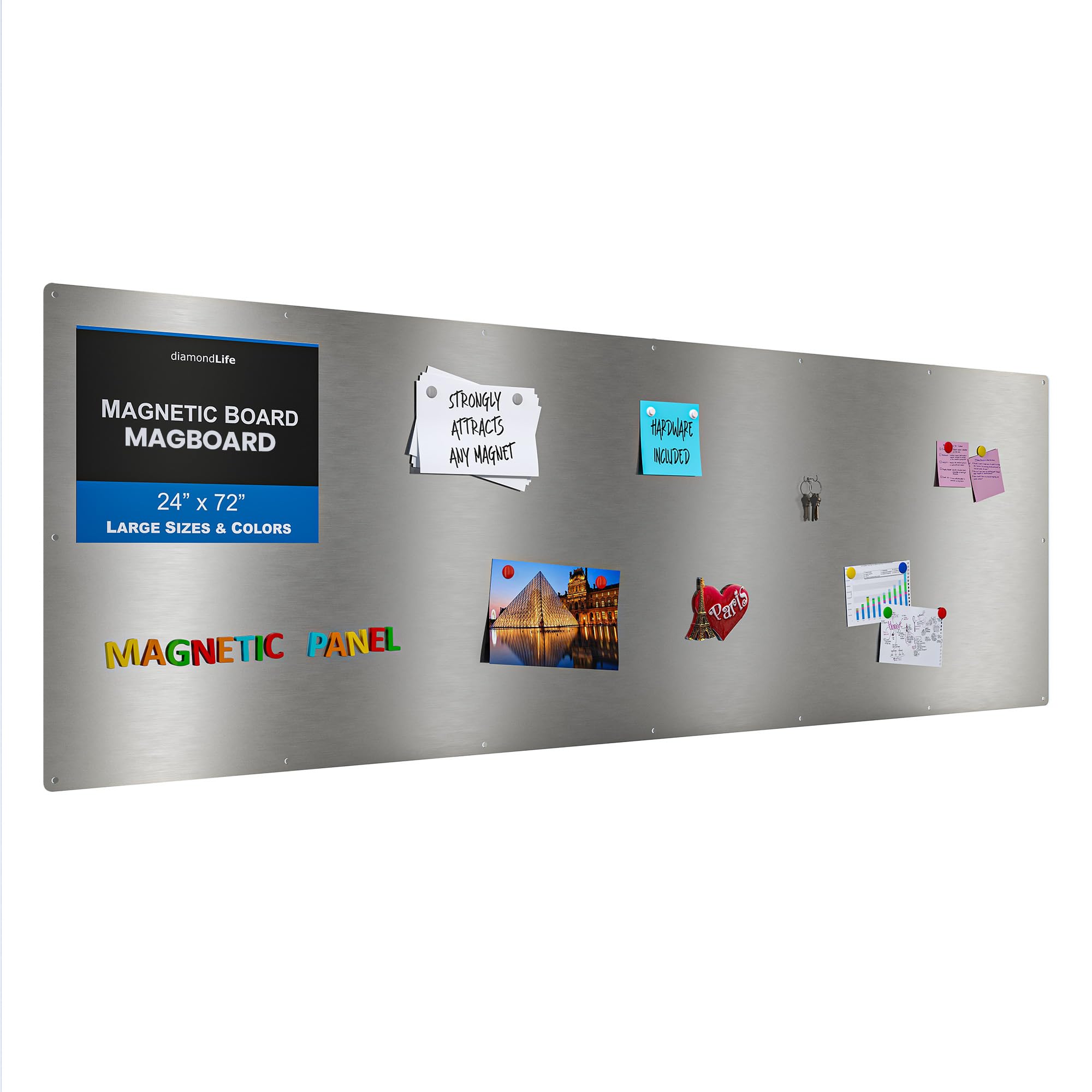 Premium Stainless Steel Magnetic Board 24