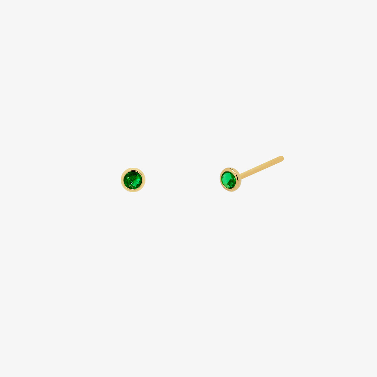 Natural Green Onyx Stud Earrings for Women - Hypoallergenic Sterling Silver Post Earrings for Sensitive Ears | Perfect for Everyday Wear, Office & Special Occasions